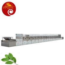 Efficient Energy Saving Lemon Leaves Microwave Drying Fixing Machine